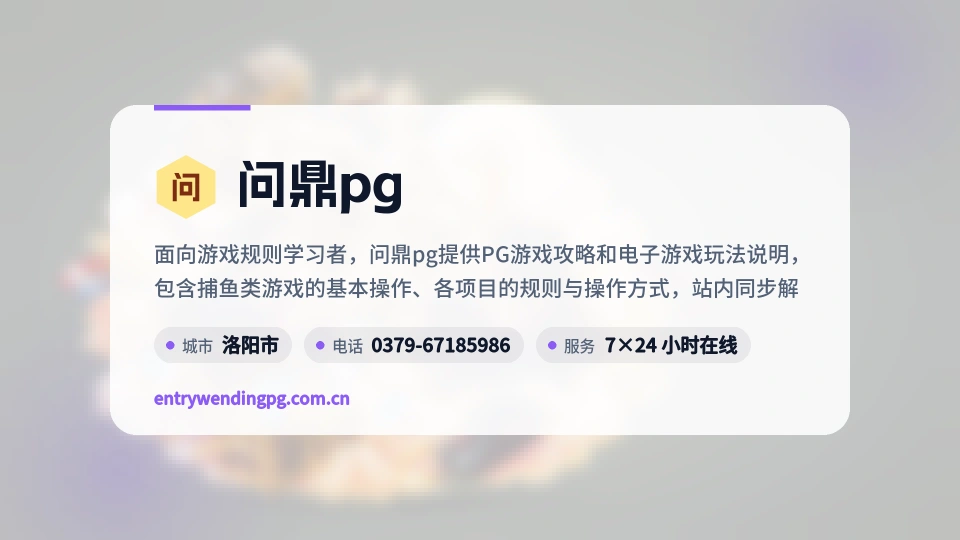 走近问鼎pg
